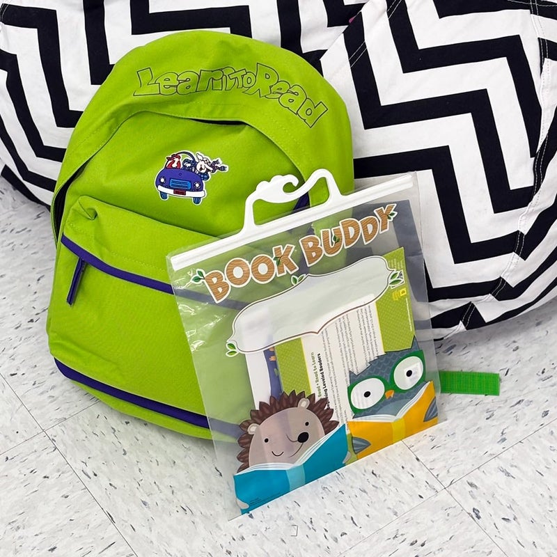 Creative Teaching Press CTP Woodland Friends Book Buddy Bag, Clear 10.5â€ x 12.5â€ Storage Bags (Creative Teaching Press 8537) - Image 5